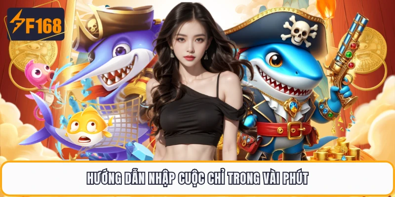 Bắn Cá Rùa Xanh F168 - Chạm Tay Kho Báu Với Mỗi Phát Bắn 2 Hướng dẫn nhập cuộc chỉ trong vài phút